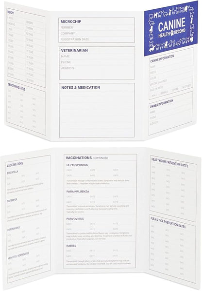 Juvale Puppy Record Card by Juvale