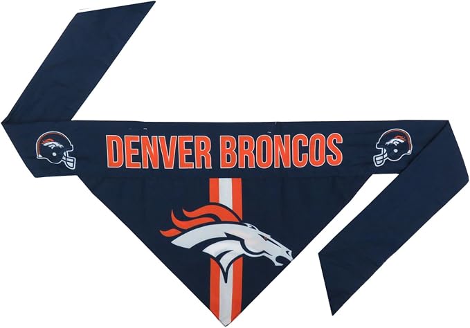 Littlearth NFL Denver Broncos Pet Bandana - Image 2