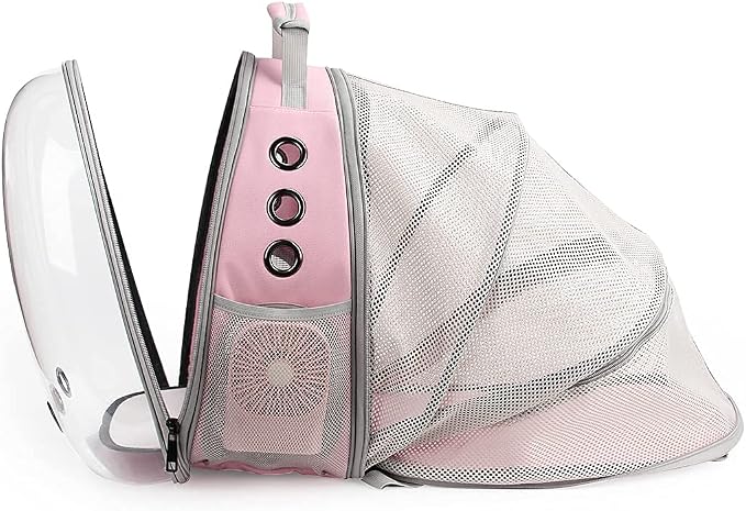 Lollimeow Cat Carrier Backpack, Expandable Bubble Pet Carrier - Image 8