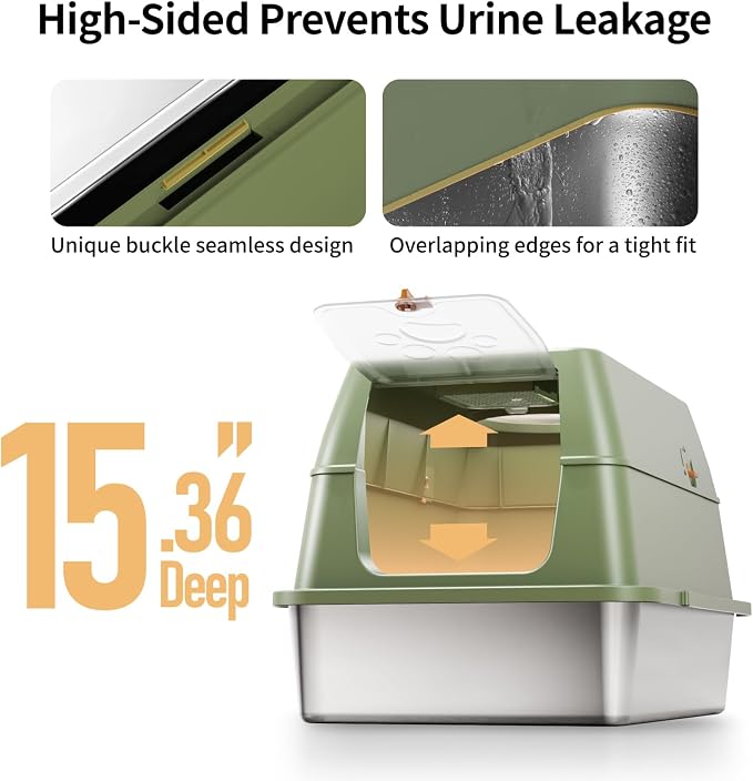 Stainless Steel Cat Litter Box - Image 7