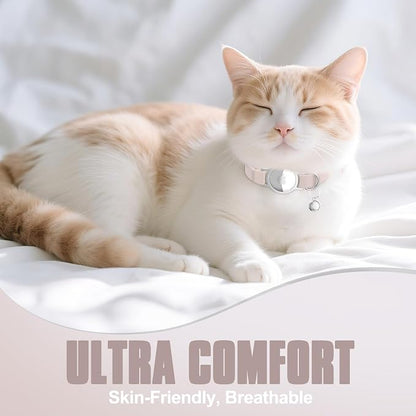 Cat Collar, Ultra Elastic Cat Tracker Collar, Holder Compatible - Image 7