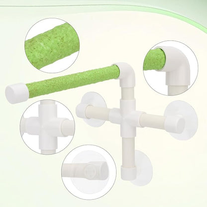Hypeety Portable Suction Cup Bird Window and Shower Perch Toy - Image 4
