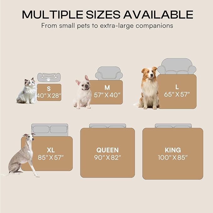 Luciphia Waterproof Pet Blanket, Liquid Pee Proof Dog Blankets - Image 7