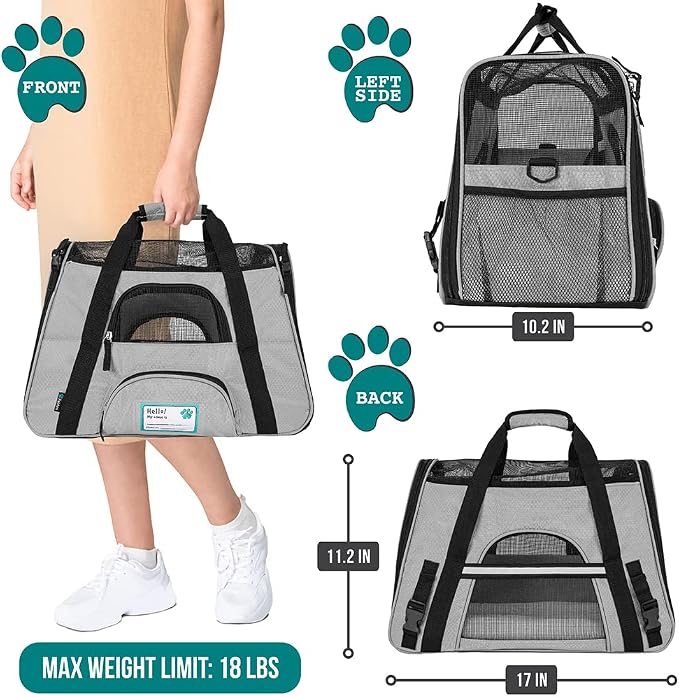 PetAmi Airline Approved Pet Carrier - Image 2