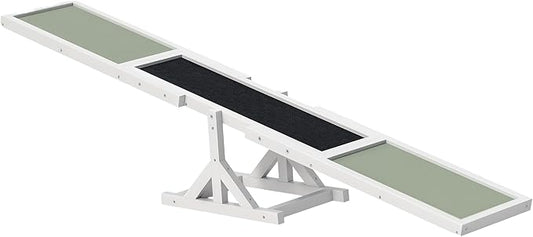 PawHut Wooden Dog Agility Seesaw by PawHut