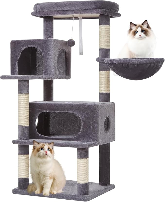 Taoqimiao Cat Tree, 49-Inch Cat Tower by Taoqimiao