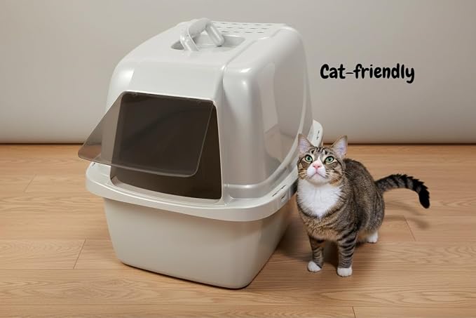 Large Enclosed Cat Litter Box - Image 5