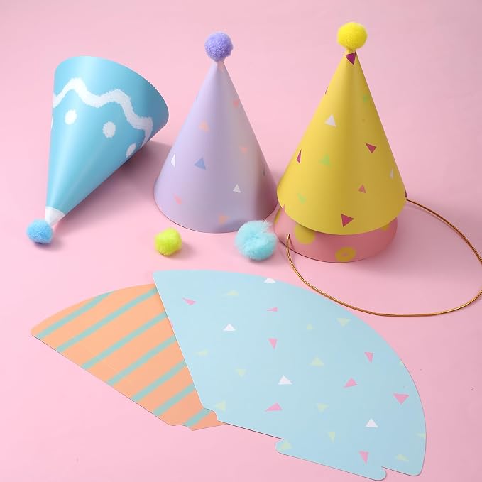 6 Pcs Birthday Hats for Dog/Cat, Mini Party Hats for Stuffed Animals, - Image 5