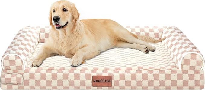 Large Dog Bed Orthopedic Washable: Beds Bolster XL Bed Medium Large Dogs Egg by Nanuya