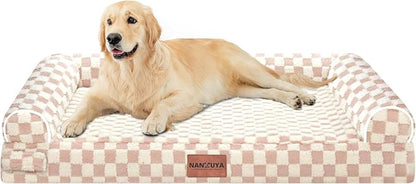 Large Dog Bed Orthopedic Washable: Beds Bolster XL Bed Medium Large Dogs Egg by Nanuya