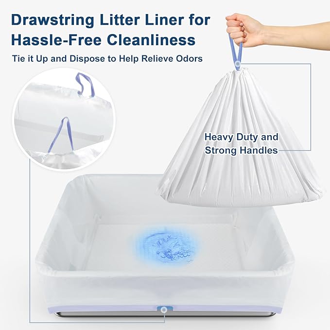 23.6”x15.7”x6” SuzziPaws Stainless Steel Cat Litter Box - Image 6