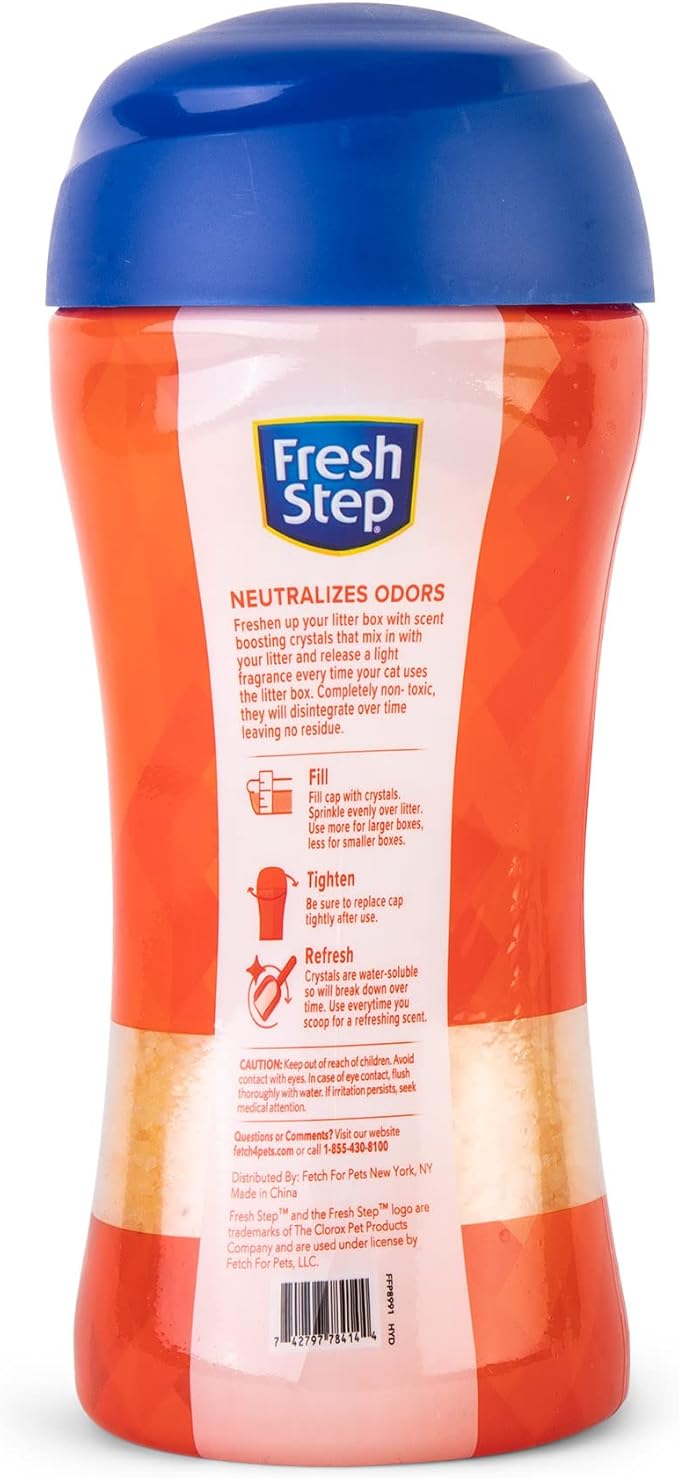 Fresh Step Cat Litter Crystals Deodorizer, Non Toxic Odor Neutralizing Crystals - Image 3