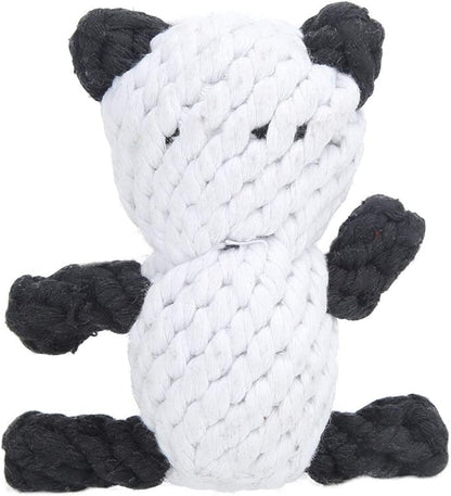 Pet Cotton Rope Biting Chewing Molar Toy, Cartoon Animal Shape & Pure Manual - Image 8