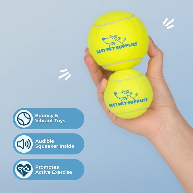 Best Pet Supplies Interactive Squeaky Dog Chew Toy, Ideal Dog Toys - Image 2