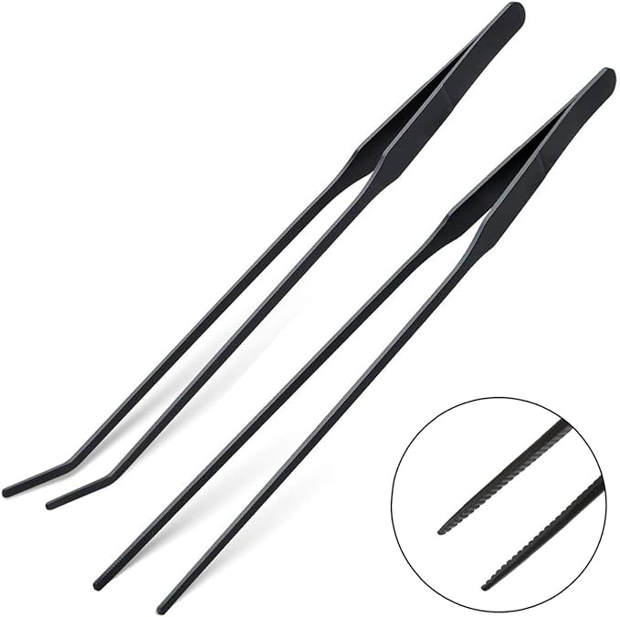 Aquarium Tweezers, Capetsma Stainless Steel Aquarium Plant Tools Long - Image 3