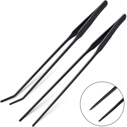 Aquarium Tweezers, Capetsma Stainless Steel Aquarium Plant Tools Long - Image 3