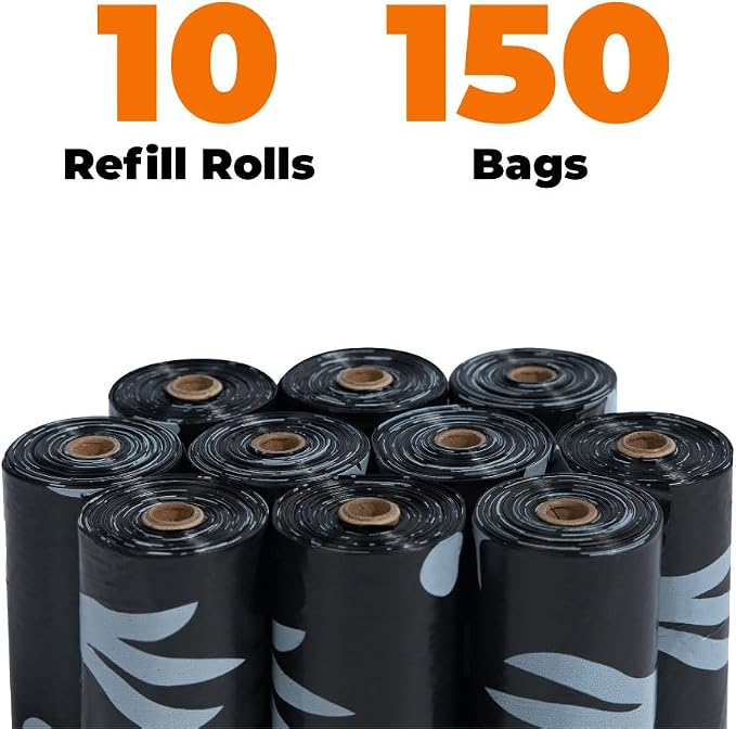 Best Pet Supplies Poop Bags for Dogs, 50% Post-Consumer Recycled Content dog - Image 7