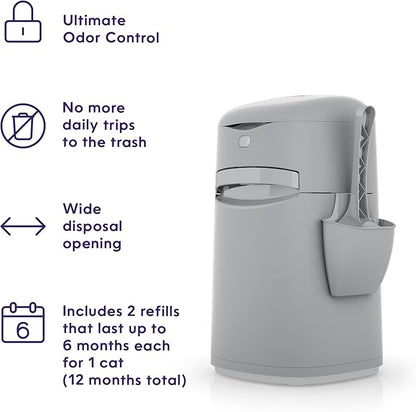 Bundle of Litter Genie Easy Roll Pail | Cat Litter Box Waste Disposal System - Image 3