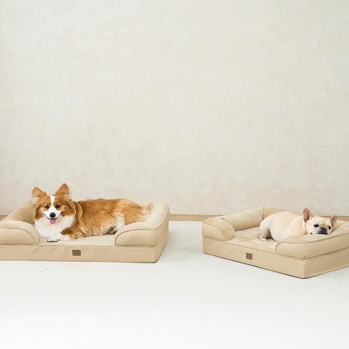 EHEYCIGA Orthopedic Dog Bed for Medium Dogs, Waterproof Memory Foam Medium Dog - Image 8
