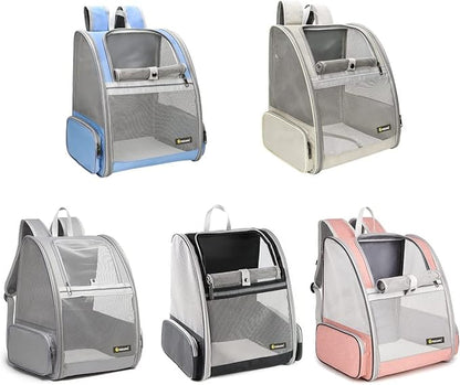 Texsens Pet Backpack Carrier for Small Cats Dogs | Ventilated Design, Safety - Image 7