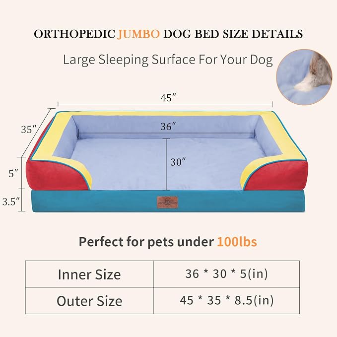 Comfort Expression Orthopedic Dog Bed - Image 7