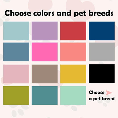 Personalized Dog Cat Food Mat Waterproof Non Slip Pet Bowl Name Mat Absorbent - Image 2