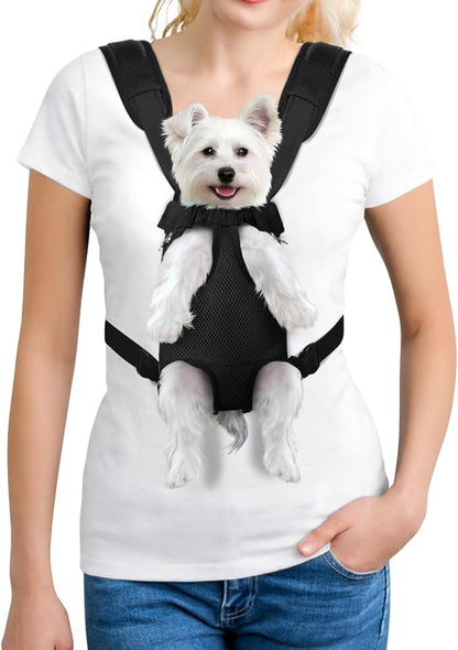 YUDODO Pet Dog Carrier Backpack Adjustable Dog Front Carrier, Legs Out Easy-Fit by YUDODO