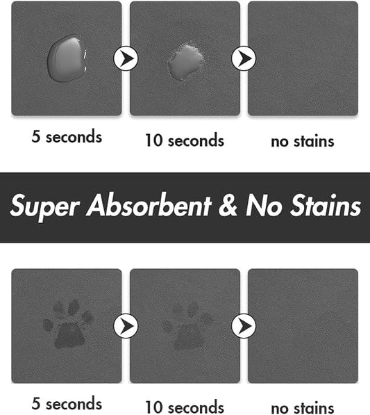 Absorbent Dog Water Mat-Dog Mat - Image 2