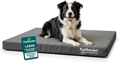 FurHaven Water-Resistant Orthopedic Dog Bed by FurHaven