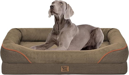 Washable Orthopedic Large Dog Bed by ChezPaw