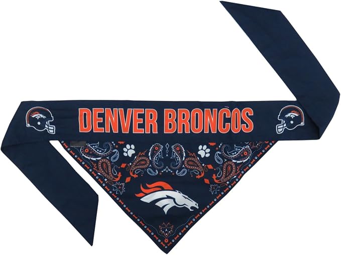 Littlearth NFL Denver Broncos Pet Bandana - Image 4