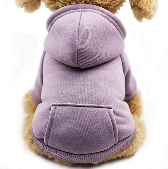 Jecikelon Winter Dog Hoodie Sweatshirts by Jecikelon