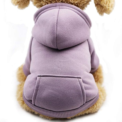 Jecikelon Winter Dog Hoodie Sweatshirts by Jecikelon
