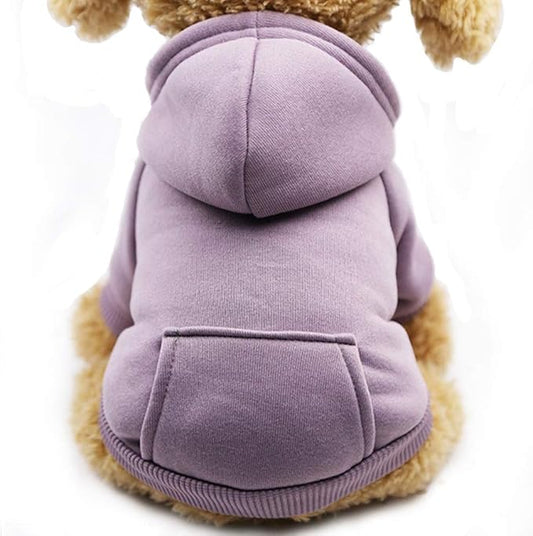 Jecikelon Winter Dog Hoodie Sweatshirts by Jecikelon