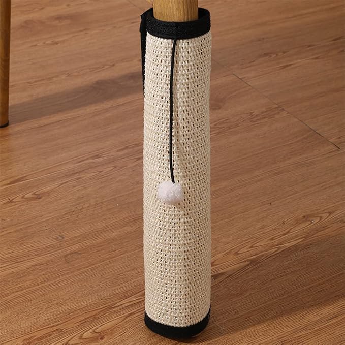 Cat Scratcher Mat with Interactive Mouse Toy, Cat Scratching Post Natural Sisal by Unknown