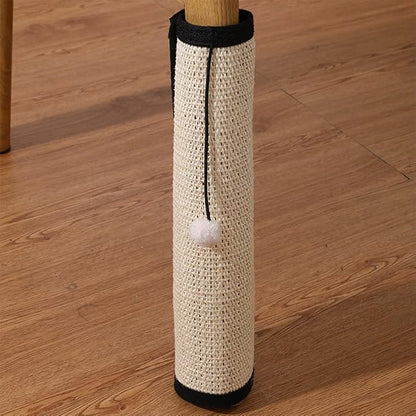 Cat Scratcher Mat with Interactive Mouse Toy, Cat Scratching Post Natural Sisal by Unknown
