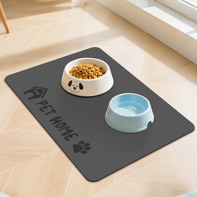 Pet Feeding Mats-Absorbent Dog Mat by Unknown