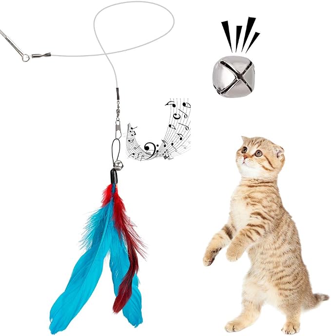 Cat Toys Feather Toy, Interactive Catcher and Funny Exercise - Image 4