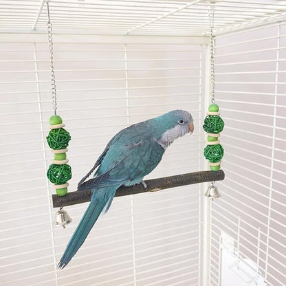 Bird Swing Conure Toys, Parrot Climbing Hammock - Image 2