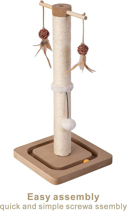 PEEKAB Cat Scratching Post Sisal Scratch Posts - Image 7