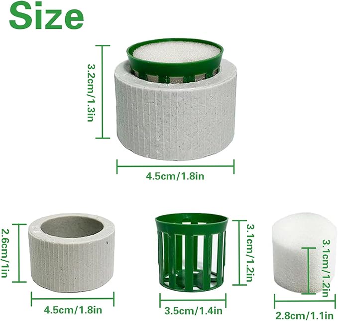 12 Pack New Upgrade Aquarium Plant Weights, Aquatic Plants Fixed Ring Set - Image 2