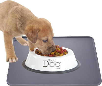 Guardians Silicone Dog Cat Bowl Mat, Non Slip Pet Feeding Mat, Waterproof - Image 2