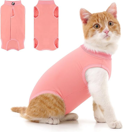 Coppthinktu Cat Recovery Suit for Abdominal Wounds or Skin Diseases, Cat Onesie by Coppthinktu