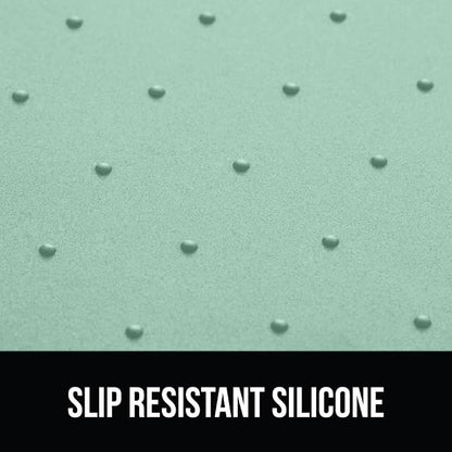 GORILLA GRIP 100% Waterproof Raised Edge BPA Free Silicone Pet Feeding Mat - Image 4