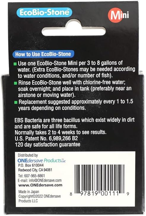 Aquarium Stone for Natural Water Clarification and Odor Removal - Image 3