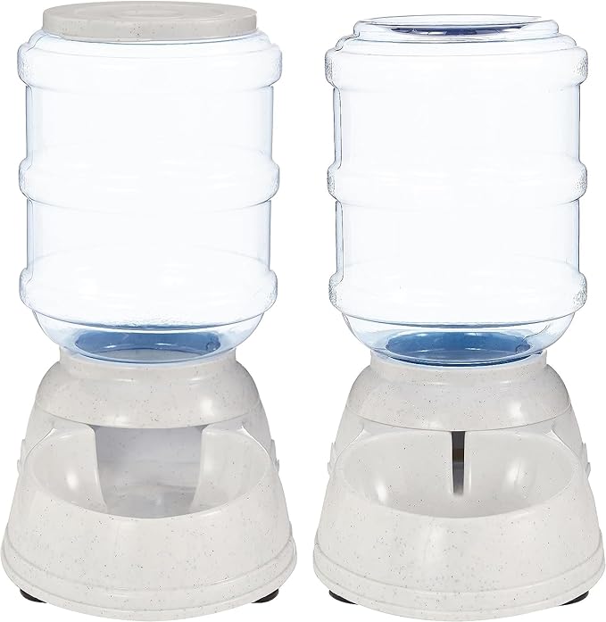 Amazon Basics Automatic Pet Water Dispenser and Gravity Food Feeder Set - Image 4
