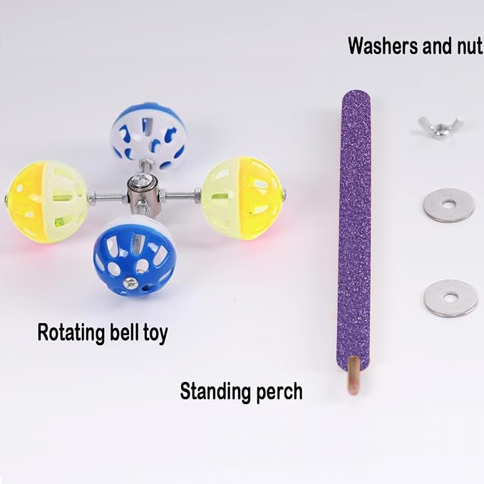 Perch Toy with Rotating Balls Suit - Image 3