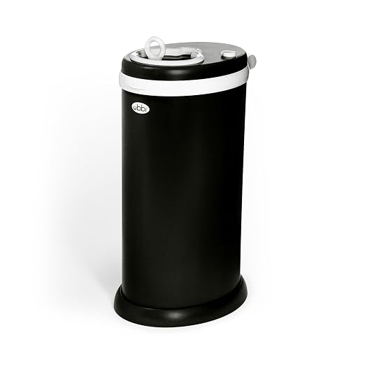 Ubbi Steel Diaper Pail, Odor Locking, No Special Bag Required, Award-Winning by Ubbi