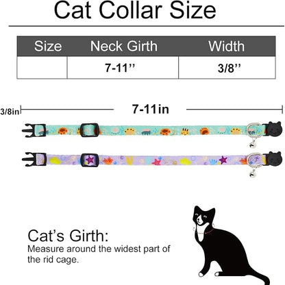 Cat Collar, 2 Pack Breakaway Collar - Image 4
