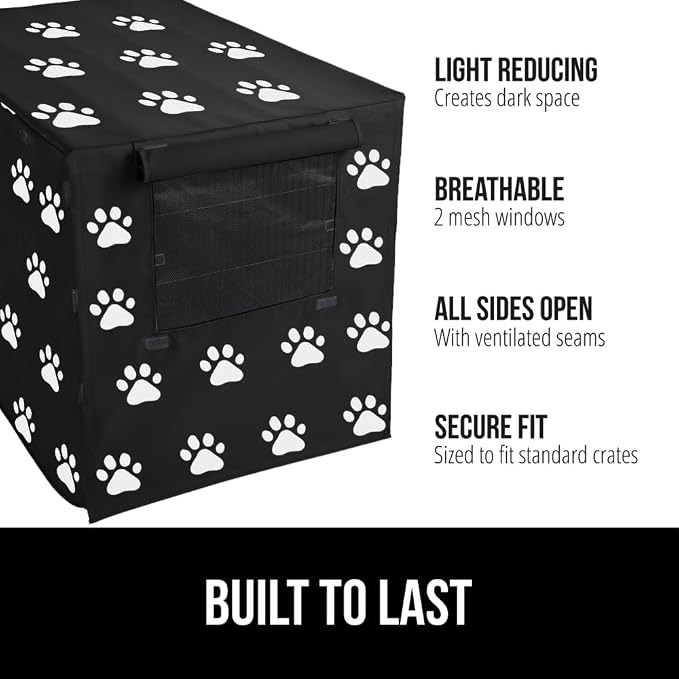 GORILLA GRIP Dog Crate Covers Compatible - Image 2